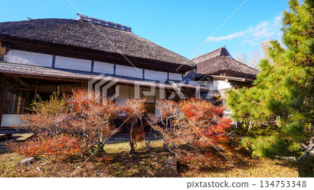 Sunny old house 134753348