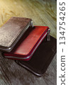 Discover a Trio of Stylish Leather Wallets Available in Rich, Vibrant Colors Perfectly Designed for Every Occasion and Ideal for Adding a Touch of Elegance and Sophistication to Your Everyday Life 134754265