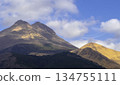 Mount Yufu, twin peaks, Yufuin, Yufuin 134755111