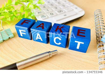 Image of fake news Image of fake news 134755346