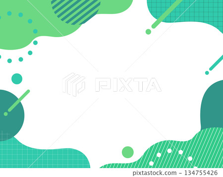 Geometric pattern background illustration 134755426