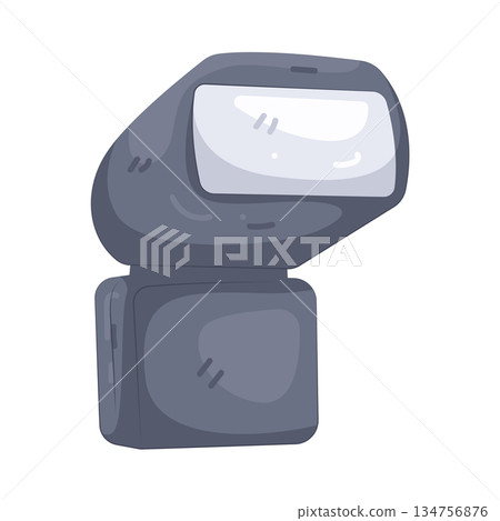 Illustration of camera flash  134756876