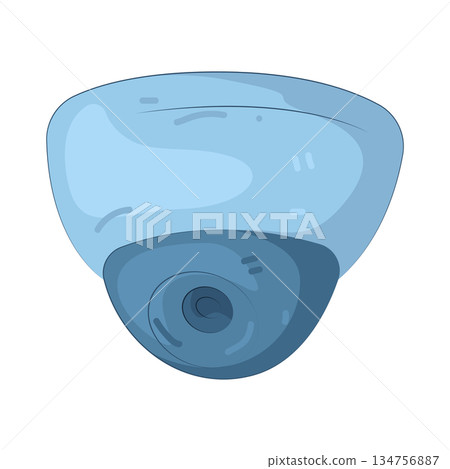 Illustration of cctv Illustration of cctv 134756887