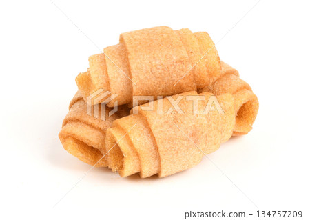 Light Brown Apple or Pear Fruit Leather Rolls Light Brown Apple or Pear Fruit Leather Rolls 134757209