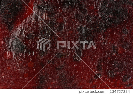 Dark Red Berry Fruit Leather Texture Macro Dark Red Berry Fruit Leather Texture Macro 134757224
