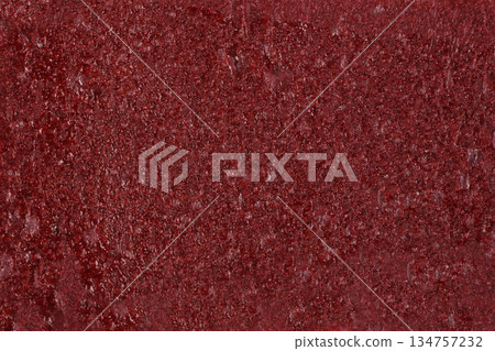 Dark Red Cranberry Fruit Leather Texture Background 134757232