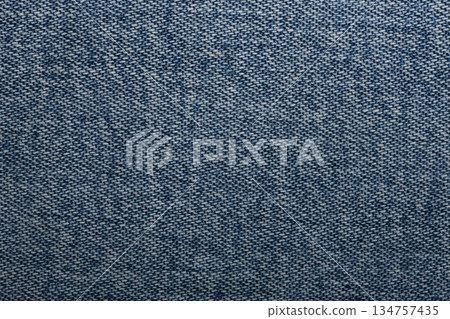 Blue denim jeans texture close up. Blue denim jeans background. 134757435