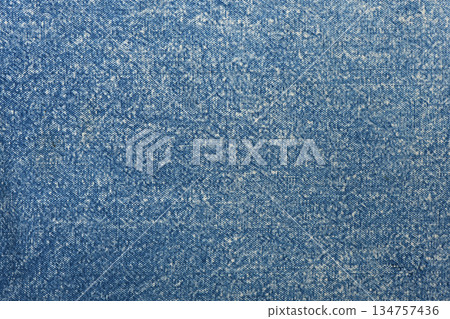 Blue denim jeans texture close up. Blue denim jeans background. Blue denim jeans texture close up. Blue denim jeans background. 134757436