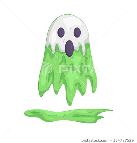 Illustration of ghost Illustration of ghost 134757529