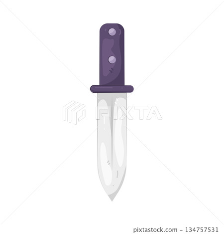 Illustration of knife Illustration of knife 134757531