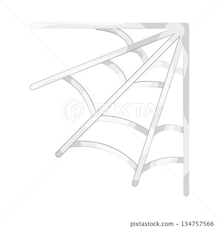 Illustration of spiderweb  134757566