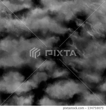 Seamless pattern of fluffy white clouds on sky background. Seamless pattern of fluffy white clouds on sky background. 134758073