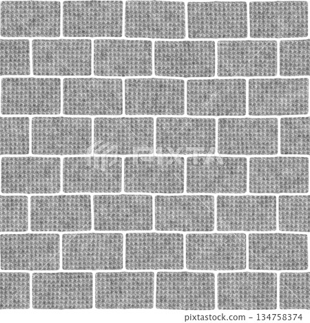 Seamless pattern of concrete brick wall. High resolution photo filter. 134758374