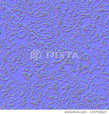 Seamless normal map texture stone pattern. High resolution filter. Seamless normal map texture stone pattern. High resolution filter. 134758824