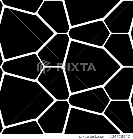 Seamless dry cracked soil pattern. High resolution photo filter. 134758947