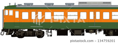 115系列車(湘南色)像素畫 115系列車(湘南色)像素畫 134759201