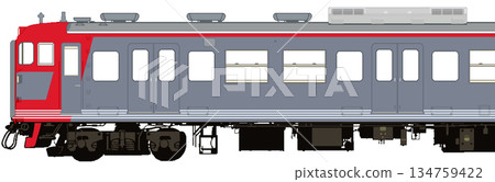 Pixel art of Shinano Railway 115 series train (standard color) 134759422