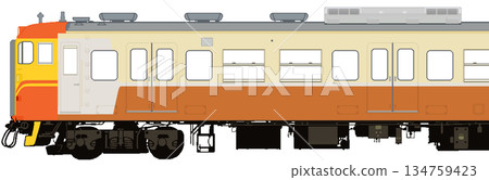 Pixel art of Shinano Railway 115 series train (Taiwan Railway Tze-Chiang color) 134759423
