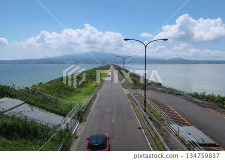 從沿海公路看到的大海 從沿海公路看到的大海 134759837