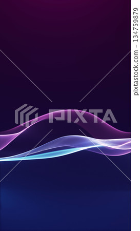 Vertical soft blue and pink gradient with flowing digital particle waves. Minimal abstract background ideal for business design, presentations, websites and modern interfaces. Vertical soft blue and pink gradient with flowing digital particle waves. Minimal abstract background ideal for business design, presentations, websites and modern interfaces. 134759879