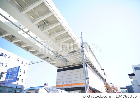 Routes and stations of the Toneri Liner, a new transportation system 134760319