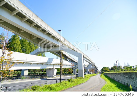 Around Toneri Park in Adachi Ward, Tokyo 134760349