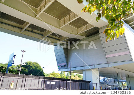 Toneri Park Station overpass Toneri Park Station overpass 134760356