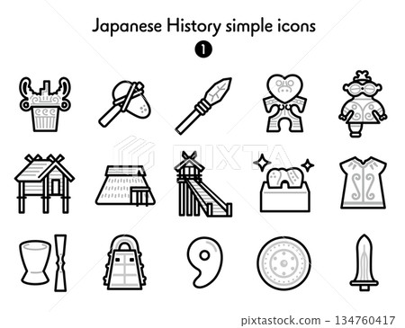 簡易圖示集 日本史 1 134760417