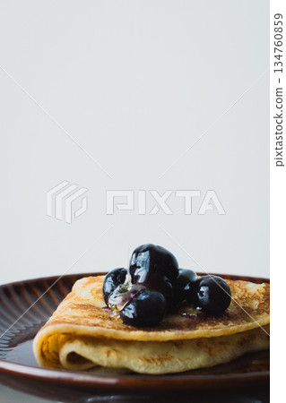 藍莓薄餅 藍莓薄餅 134760859