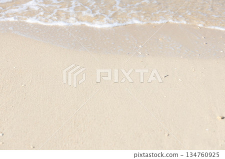 White sand beach White sand beach 134760925