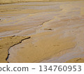 [Tottori] Tottori Sand Dunes: Sand wet with oasis water and sand ripples (Tottori City) 134760953