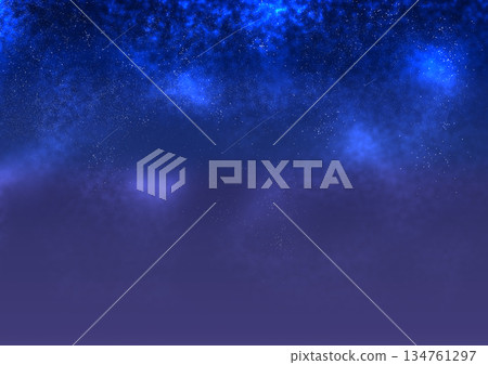 簡單的星空插圖 134761297