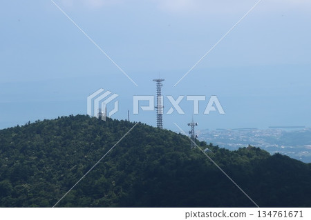 View from Unzen Ropeway 134761671