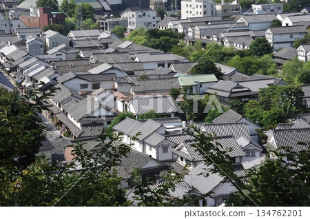 從Achi神社看的倉敷愛知縣 134762201