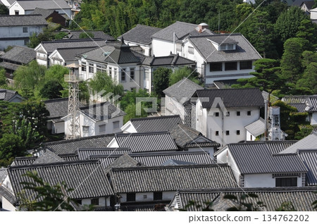 從Achi神社看的倉敷愛知縣 134762202