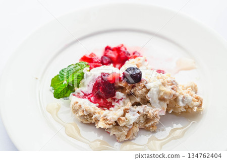 Homemade sweets cheesecake style 134762404