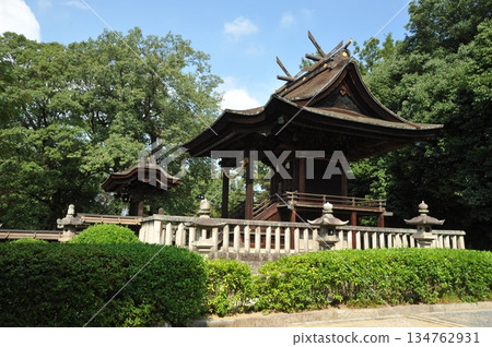 倉敷市阿知神社正殿 134762931