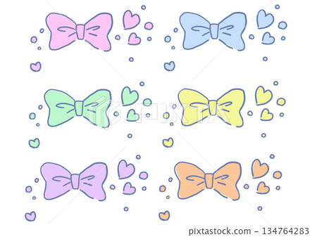 Six-colored ribbon parts material No. 3 Six-colored ribbon parts material No. 3 134764283