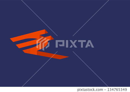 creative inr currency rupee sign background in 3d style 134765349