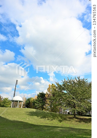 新潟縣長岡市水道公園的秋景(新潟縣長岡市) 新潟縣長岡市水道公園的秋景(新潟縣長岡市) 134765563