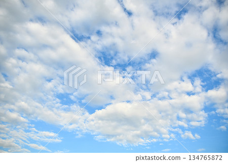cloudy day with blue sky shading in daylight cloudy day with blue sky shading in daylight 134765872