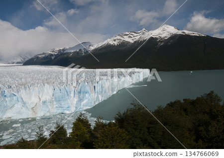 Perito Moreno Glacier, Los Glaciares National Park, Santa Cruz Province, Patagonia Argentina. Perito Moreno Glacier, Los Glaciares National Park, Santa Cruz Province, Patagonia Argentina. 134766069