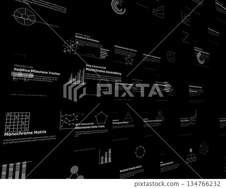 Digital Data Analysis Chart Digital Data Analysis Chart 134766232
