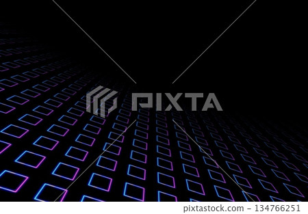 黑暗空間中的發光線條 134766251