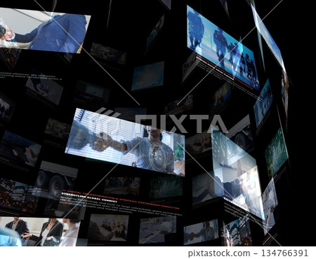 商業數位資訊螢幕 134766391