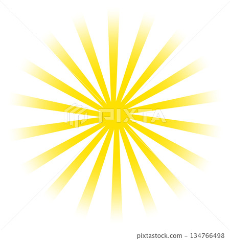 Yellow happy light concentrated line background illustration Yellow happy light concentrated line background illustration 134766498