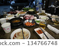 Scenery of a yakiniku restaurant in Cheongju 134766748