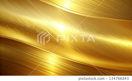 閃亮的金色背景材料 134766843