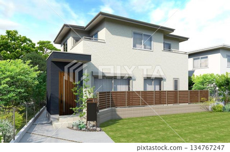 位於陽光充足的旗桿地塊上的客製化住宅 2 134767247