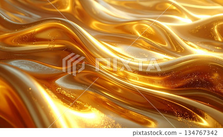 Gold gradient background material 134767342